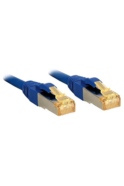 LİNDY Cablu patch Cat6A S/FTP LSZH Cat7, cablu brut, albastru, 20m