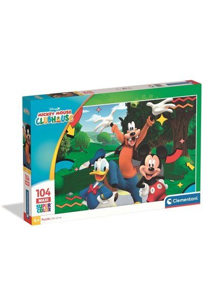CLEMENTONI Puzzle 104 Mickey Mouse Clubhouse