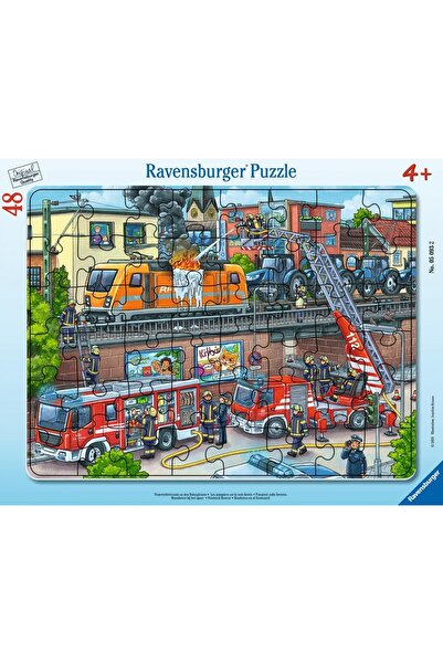 RAVENSBURGER Puzzle 48 Pompieri Salvare Cadru