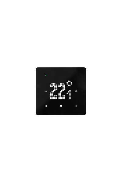 ZAMEL Regulator de temperatură tactil LED Wi-Fi Supla GKW-01 negru SPL10000013