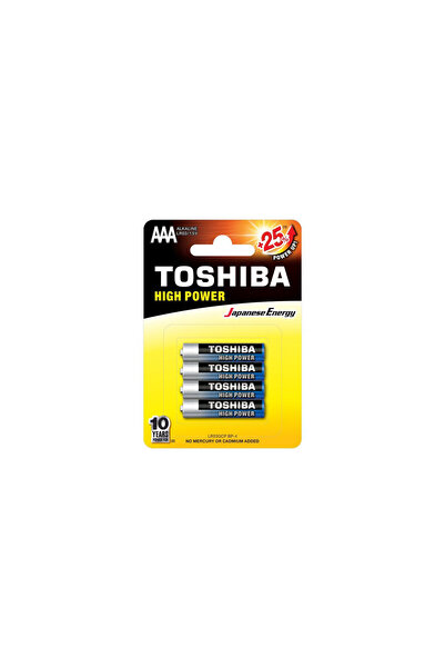 Toshiba Bateria alkaliczna LR03 / AAA 1,5V HIGH POWER /4szt./