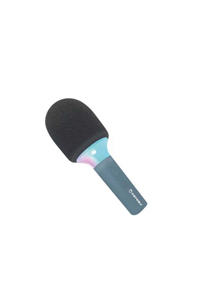 Kidywolf Microphone Bluetooth with Light blue