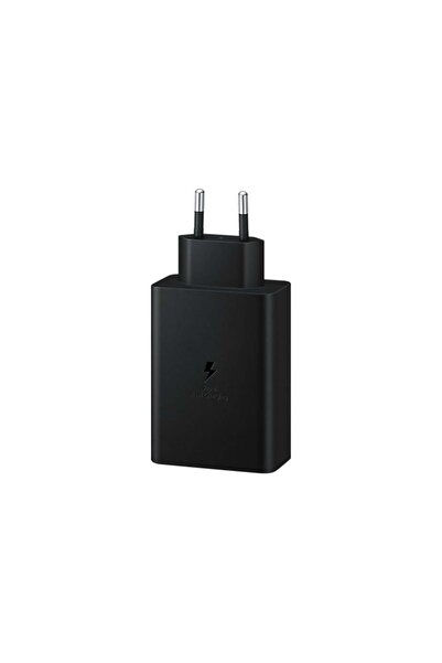 Samsung Adaptor de alimentare negru standard de 65W, Trio
