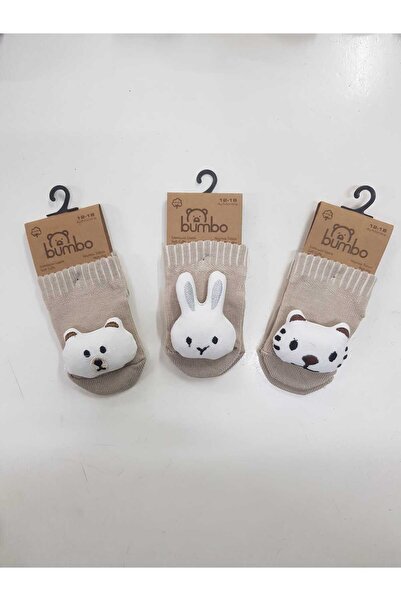 Baby by Bumbo 3-Pack of Non-Slip Baby Socks with Accessories
