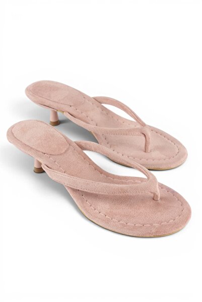 luuq shoes Solenze Flip-Flop Heeled Slippers