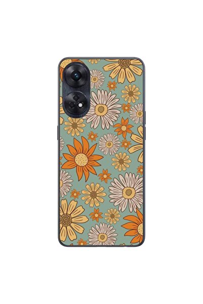 OEM Husa compatibila cu Oppo Reno8 T 4G Silicon Gel Tpu Model Vintage Meadow