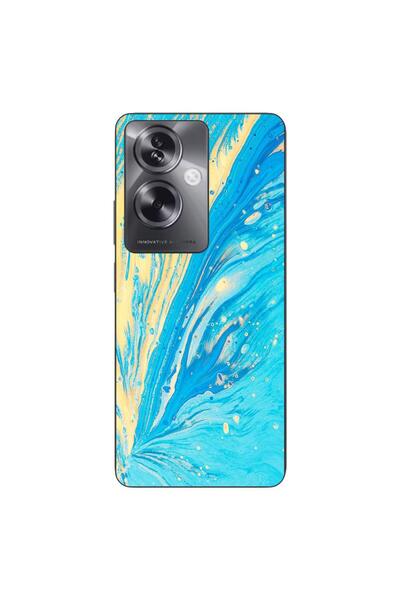 OEM Husa compatibila cu Oppo A79 5G Silicon Gel Tpu Model Aqua Bloom
