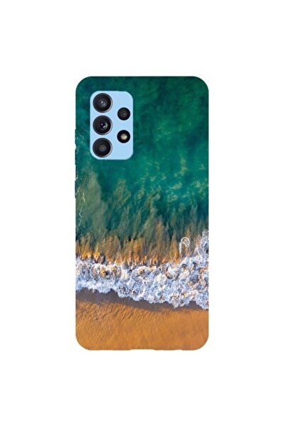 Viceversa Husă compatibilă cu Samsung Galaxy A73 5G, model Ocean Colorat, din...