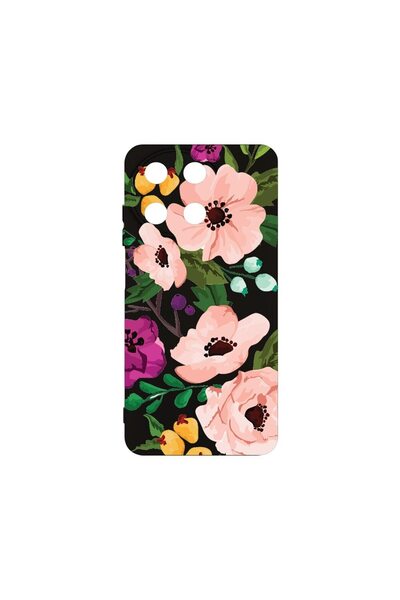 bestcase Husa BestCase® Silicon Premium, Compatibilă cu Realme 11 4G, Flori P...