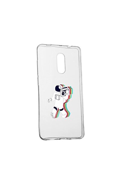 bestcase Husa Silicon Universe, Walk On The Moon, Compatibila cu Nokia 2.4, r...