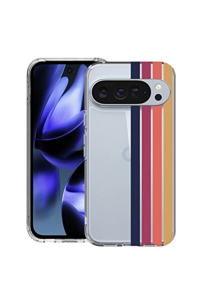 bestcase ¬Æ Husa pentru Google Pixel 10 / Pixel 10 Pro cu Design Retro Lines,...