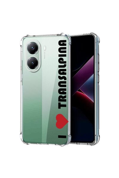 bestcase Θήκη συμβατή με Poco X7 Pro 5G, Αντικραδασμική 1.5MM, I Love Transal...