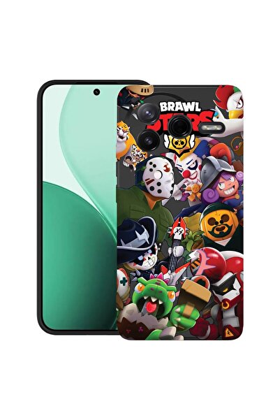 bestcase ¬Æ Husa TPU Ultra Slim Compatibil cu Poco F7 Pro, cu Design Brawl St...
