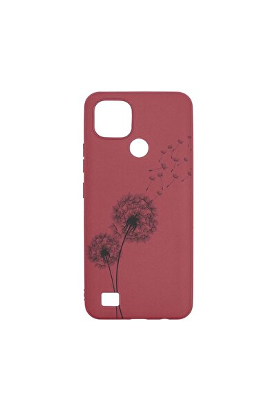 bestcase Силиконов калъф, съвместим с Realme C21, Глухарче, устойчив на износ...