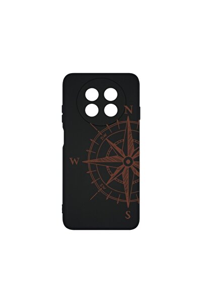 bestcase Премиум калъф от течен силикон, съвместим с Huawei nova Y91, Компас,...