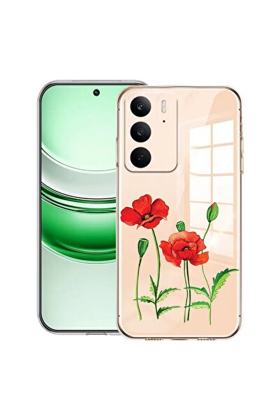 bestcase Husa Clear Silicon pentru Realme C71, Red Poppy, 2041144 T 643