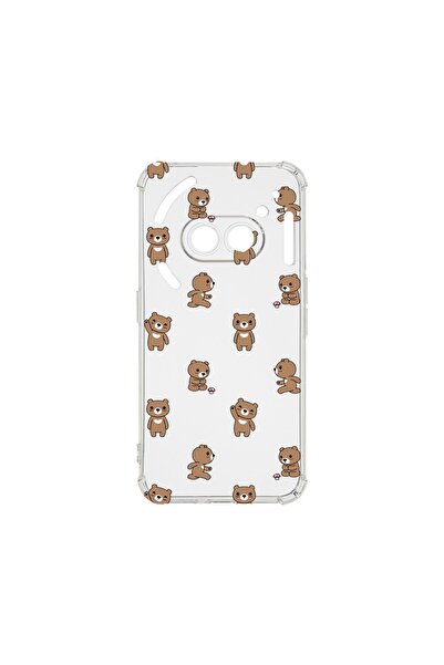 bestcase ¬Æ Husa Anti Shock 1.5MM, Compatibila Cu Nothing Phone 2a, Teddy Bea...