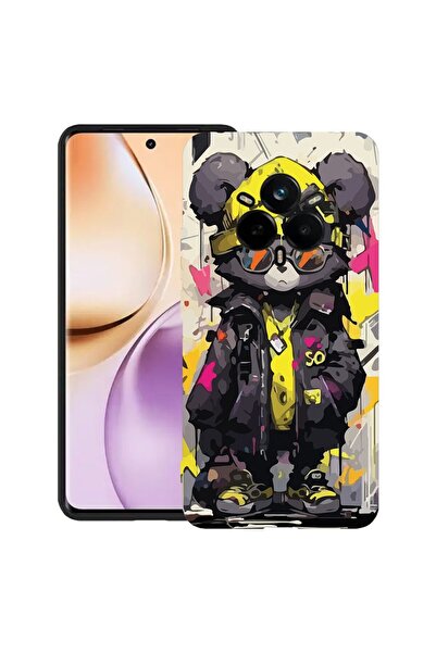 bestcase Husă pentru Realme 14 Pro Plus 5G, Ursuleț de pluș în culori pastela...