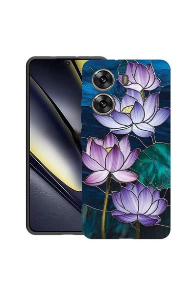 bestcase ¬Æ Husa TPU Ultra Slim Compatibila cu Poco X7 Pro 5G, Floral - Stain...