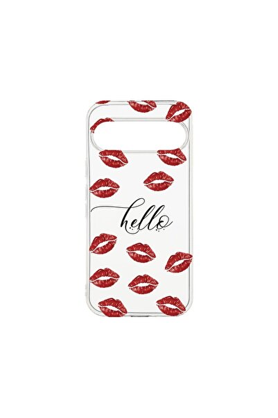 bestcase ¬Æ Husa Clear Silicon 2MM, Compatibila Cu Google Pixel 9 Pro, Hello ...