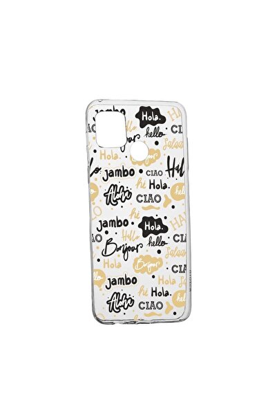 bestcase Husa Silicon Compatibila Cu Realme 7i, Hello, rezistenta la uzura, T...