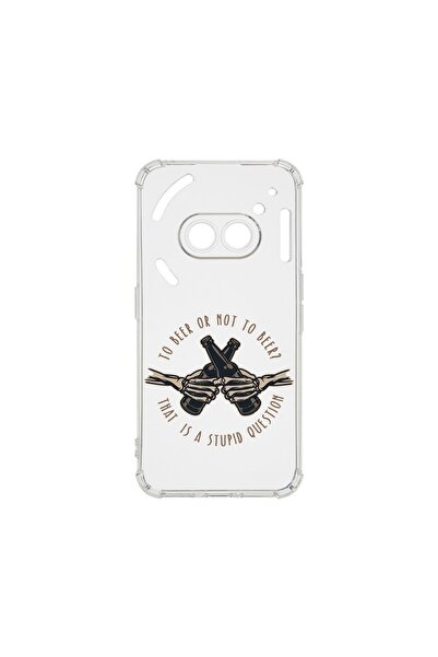 bestcase Husă Anti-șoc 1.5MM, Compatibilă cu Nothing Phone 2a, To Beer Or Not...