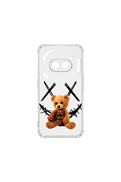 bestcase Противоударен калъф 1.5 мм, съвместим с Nothing Phone 2a, дизайн  "П...