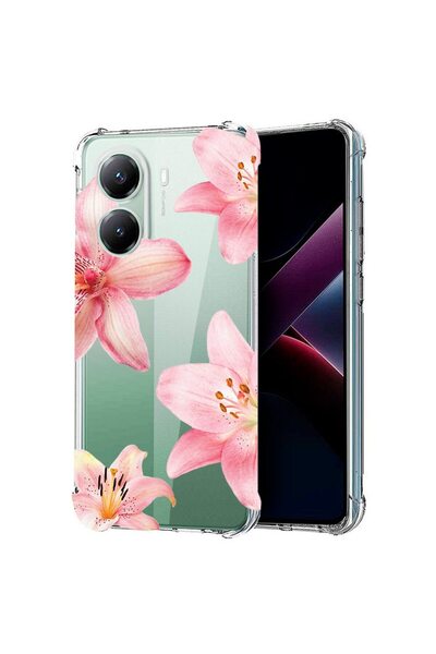 bestcase ¬Æ Anti Shock Case Compatible with Poco X7 Pro 5G, Floral - Floral -...