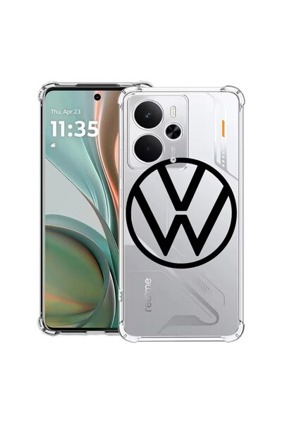 bestcase Husă pentru Realme 14 5G cu design VW, anti-șoc, cu colțuri întărite...