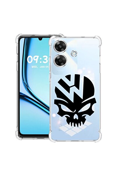 bestcase Αντικραδασμική Θήκη για Realme Note 60 / Note 60X με Σχέδιο VW Κρανί...