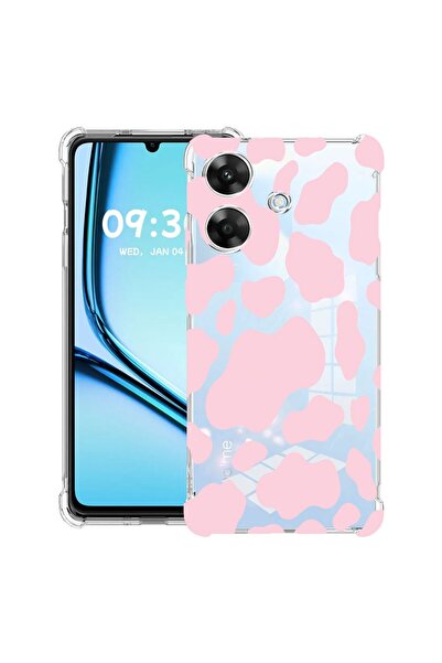 bestcase ¬Æ Husa Anti Shock pentru Realme Note 60 / Note 60X cu Design Pink C...
