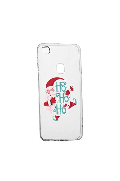 bestcase Θήκη σιλικόνης συμβατή με Huawei P10 Lite, HoHoHo Άγιος Βασίλης, ανθ...