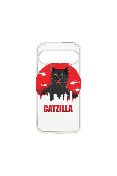 bestcase ¬Æ Husa Clear Silicon 2MM, Compatibila Cu Google Pixel 9 Pro, Catzil...