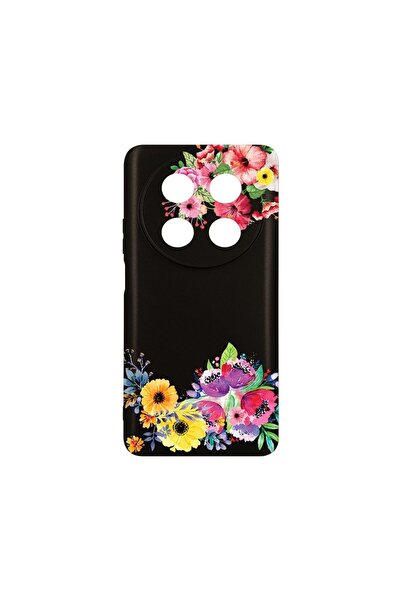 bestcase Λεπτή Θήκη Σιλικόνης 0.8MM, Συμβατή με Huawei Nova 12i, Σχέδιο Λουλο...