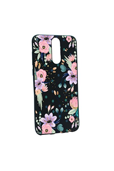 bestcase Силиконов калъф с цветя, съвместим с Nokia 2.4, устойчив на износван...