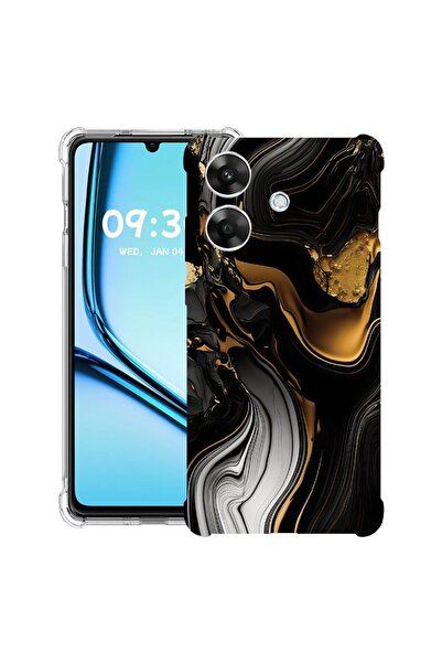 bestcase Αντικραδασμική θήκη για Realme Note 60 / Note 60X με σχέδιο υγρών χρ...
