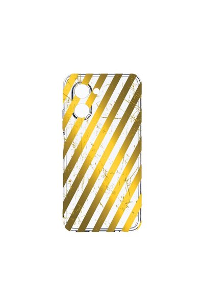 bestcase Husa BestCase¬Æ Clear Silicon 2MM, Compatibila Cu Realme C33, Golden...
