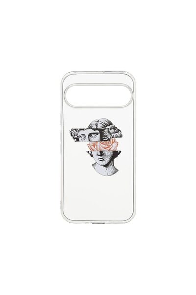bestcase ¬Æ Husa Clear Silicon 2MM, Compatibila Cu Google Pixel 9 Pro, David ...