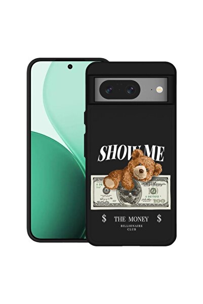bestcase Ултра тънък TPU калъф, съвместим с Google Pixel 8, с дизайн  "Плюшен...