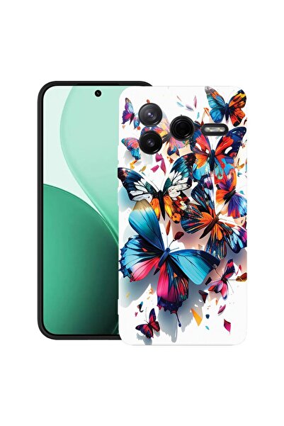 bestcase ¬Æ Husa TPU Ultra Slim Compatibil cu Poco F7 Pro, cu Design Colorful...