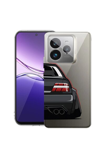 bestcase Θήκη για Realme GT 7 Pro με σχέδιο E36 σε στυλ σέξι πίσω φώτων, Διαφ...