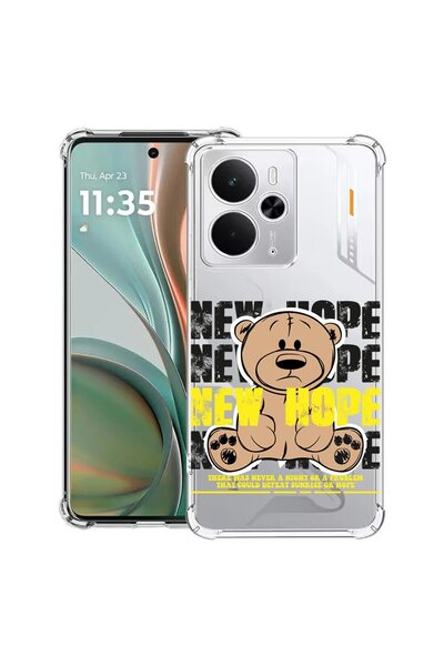 bestcase Husă pentru Realme 14 5G cu design Ursuleț de pluș New Hope, Antișoc...