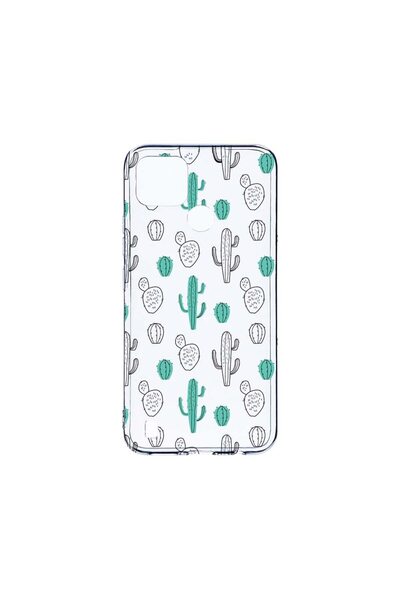 bestcase Husa BestCase¬Æ Clear Silicon 2MM, Compatibila Cu Realme C25Y, Cactu...