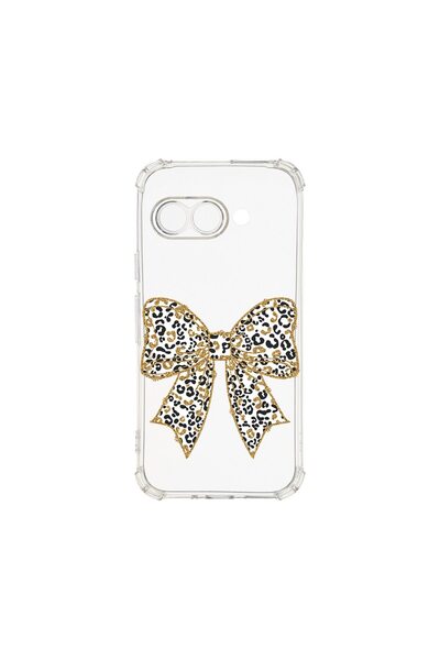 bestcase Αντικραδασμική Θήκη για Google Pixel 9, Σχέδιο Λεοπάρδαλης με Φιόγκο...