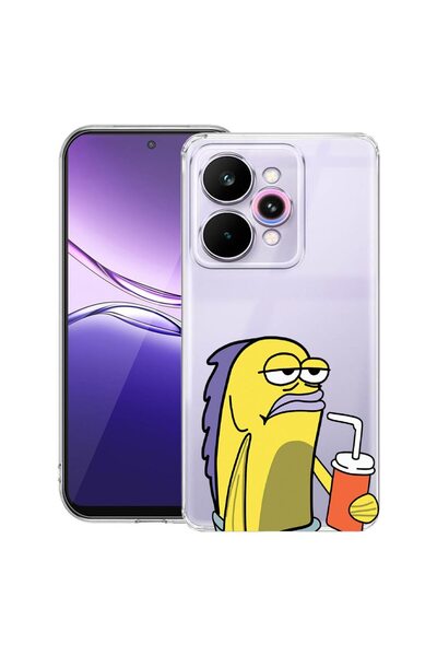 bestcase ¬Æ Husa Clear Slim Silicon Compatibila cu Realme 15 / 15 Pro, Meme, ...