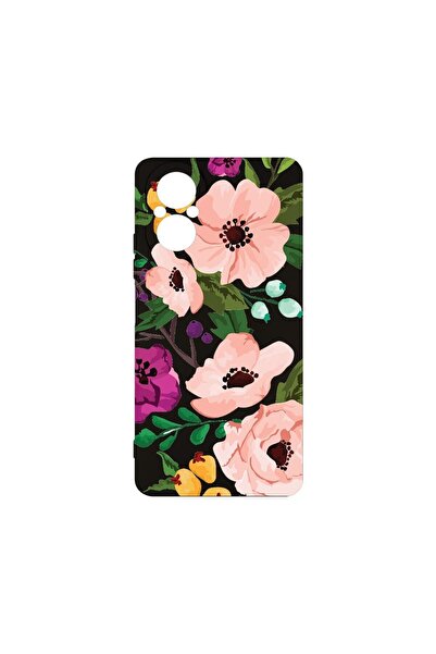 bestcase Husa BestCase® Silicon Premium, Compatibilă cu Realme C67 4G, Flori ...