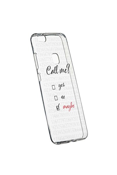 bestcase Husa Silicon, Transparent, Slim, Call Me, 149, Huawei P10 LITE