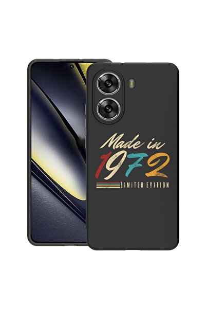 bestcase Θήκη για Poco X7 Pro 5G, Κατασκευάστηκε το 1972, Λεπτή σιλικόνη 0.8M...