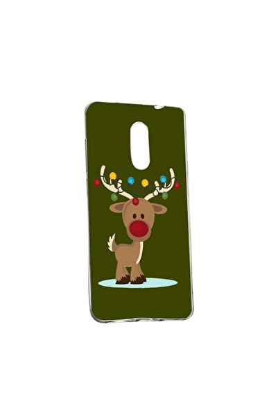 bestcase Husa Silicon Xmas, Compatibila cu Nokia 2.4, rezistenta la uzura, an...