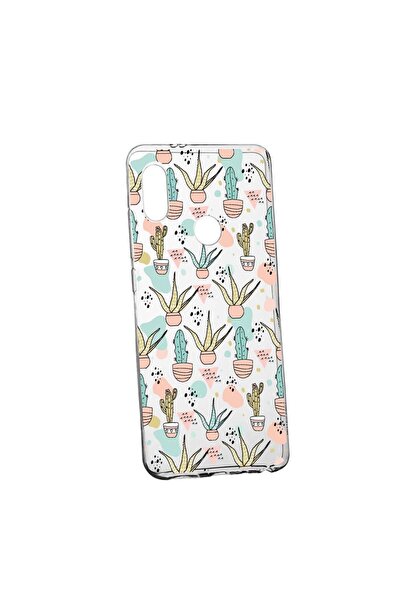 bestcase Husa Silicon Compatibila Cu Huawei Y7 2019, Cactus, rezistenta la uz...